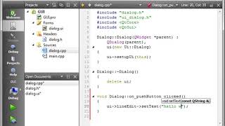 C++ Qt 16 QLineEdit Profile