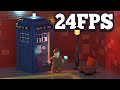 I Tried Animating Lego at 24 FPS! Lego 14th doctor in the tardis!