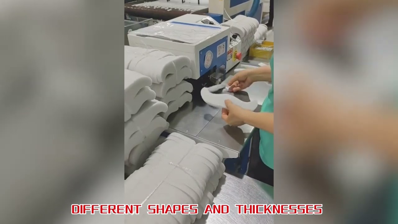 High Speed Shoe sole sponge and foam automatic cutting machine