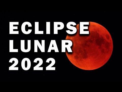 Ao vivo - Eclipse Lunar 2022 - Ao vivo