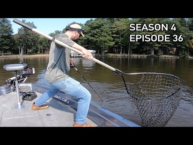 Tips for Netting a Muskie while Fishing SOLO! S4.E36 