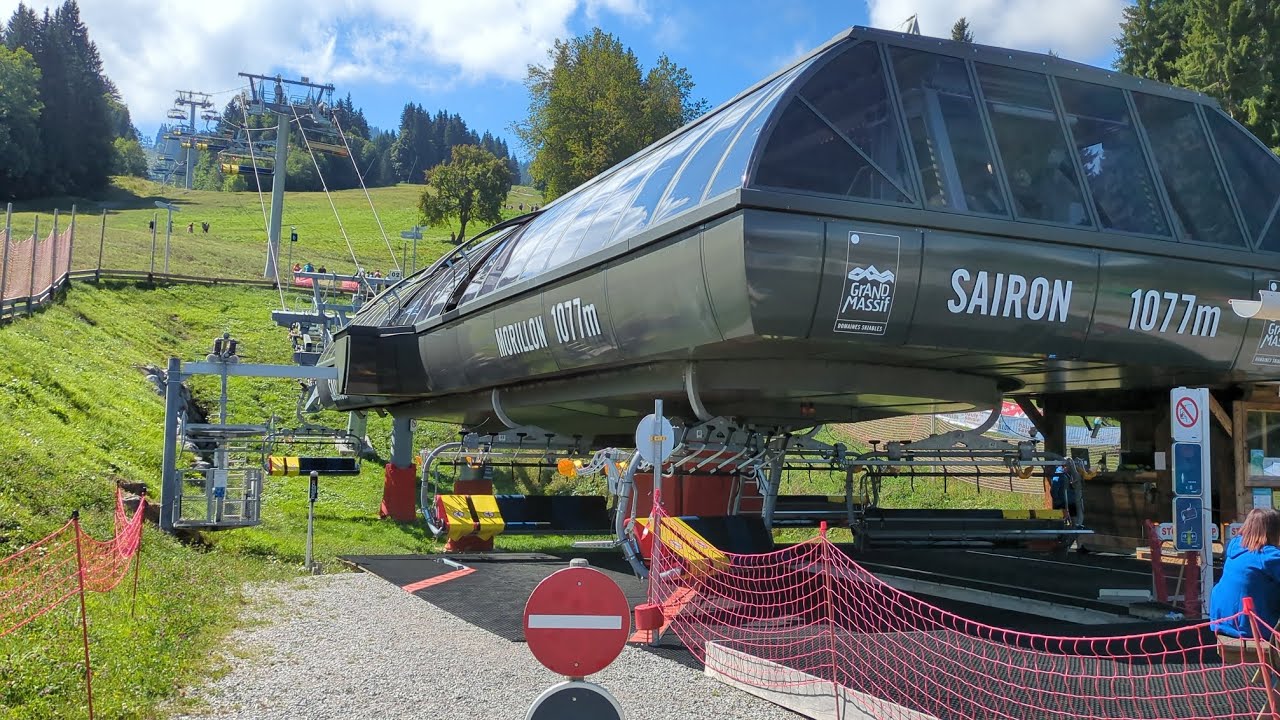 Télésiège du "Sairon " _ Morillon 2025
