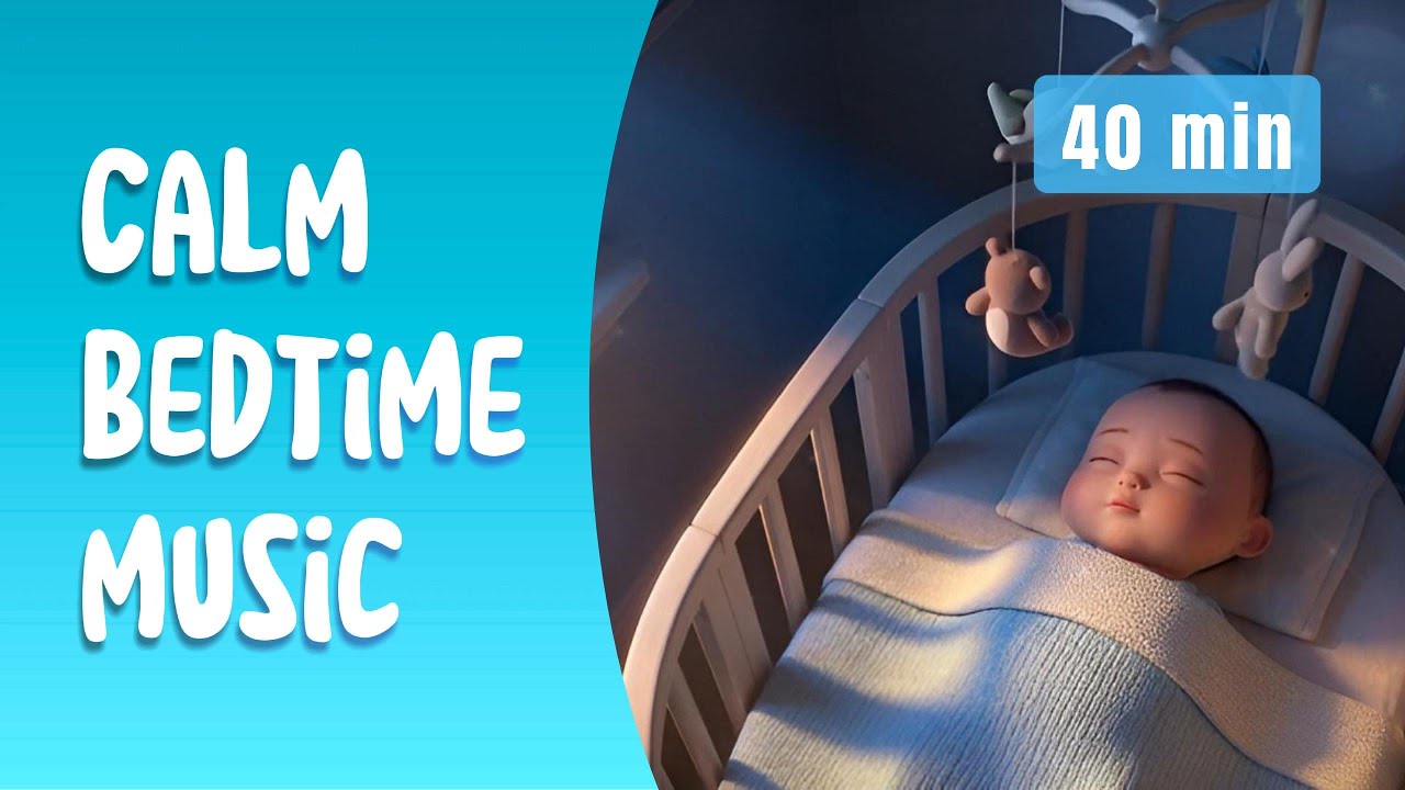 Calming Sleep Music for Kids (40 Minutes) | Gentle Bedtime Songs