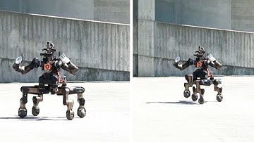 Centaur-like robot designed for disaster response