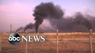 War In Northern Syria Breaks Out As Turkey Attacks Kurdish Sites Abc News