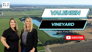 Unmasking The Breathtaking Beauty Of Valensin Vineyard & The Diablo Vista Neighborhood in Galt
