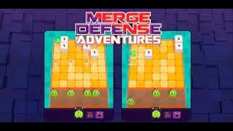 Merge Defense Adventures Gameplay All Levels