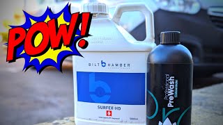 Bilt Hamber Surfex HD as a pre wash? vs Nanolex Pro PreWash and Koch Chemie Vb