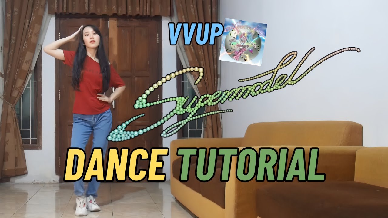 Dance Tutorial - VVUP (비비업) ‘Super Model’ [Indonesia]