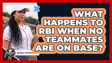 What Happens To RBI When No Teammates Are On Base?