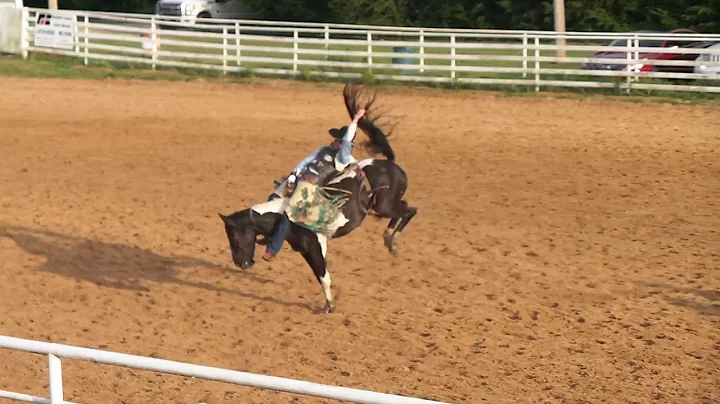 Okla Junior Rodeo Sr Bareback Riding 2017 Finals T...