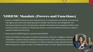 Health Emergency and Disaster Risk Management Framework   Video Lecture