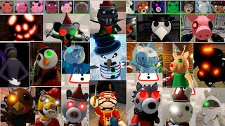 Piggy BOOK 1-2 CHAPTER 1-13 ALL JUMPSCARES WINTER HOLIDAY#22