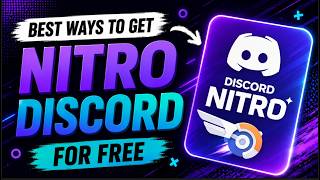 ✅ Best Ways to Get Nitro Discord for FREE in 2026 (100% Legal)
