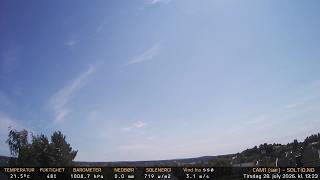 Timelapse Cam 1 - 28. juli 2026