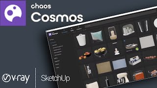 CHAOS COSMOS my Impressions and how to install it (Sketchup  Vray 5)