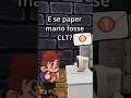 E se Paper Mario fosse CLT? 💼 #shorts