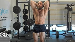 Bajheera Physique Update 193Lbs Bouncing Back From Cold - December 2021 Posing Check