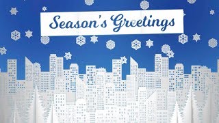 Paper CIty Holiday Ecard