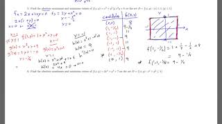 14 7B Maximum and Minimum Values