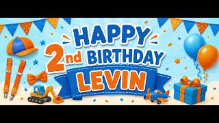 Levin's 2nd birthday