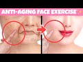 Anti-Aging Face Lift Exercise For Glowing Skin, Wrinkles Reduction, Sagging Jowls &amp; Cheeks