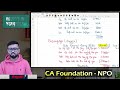 PYQ - June 2023 & RTP - Dec 2023 | NPO - CA Foundation Accounts Revision | Important Adjustments | Mp3 Song