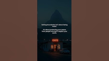 Setting Boundaries Isn