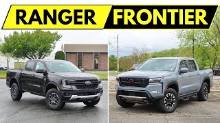 2024 Ford Ranger vs 2024 Nissan Frontier | The Affordable New Mid Sized Trucks! by Bros FOURR Speed 939 views 6 days ago 19 minutes