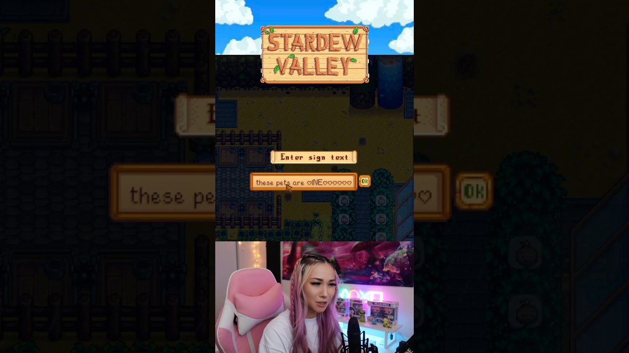 happy accident #stardewvalley #stardewvalleyupdate #gamergirl #gaming #cozygaming #hack
