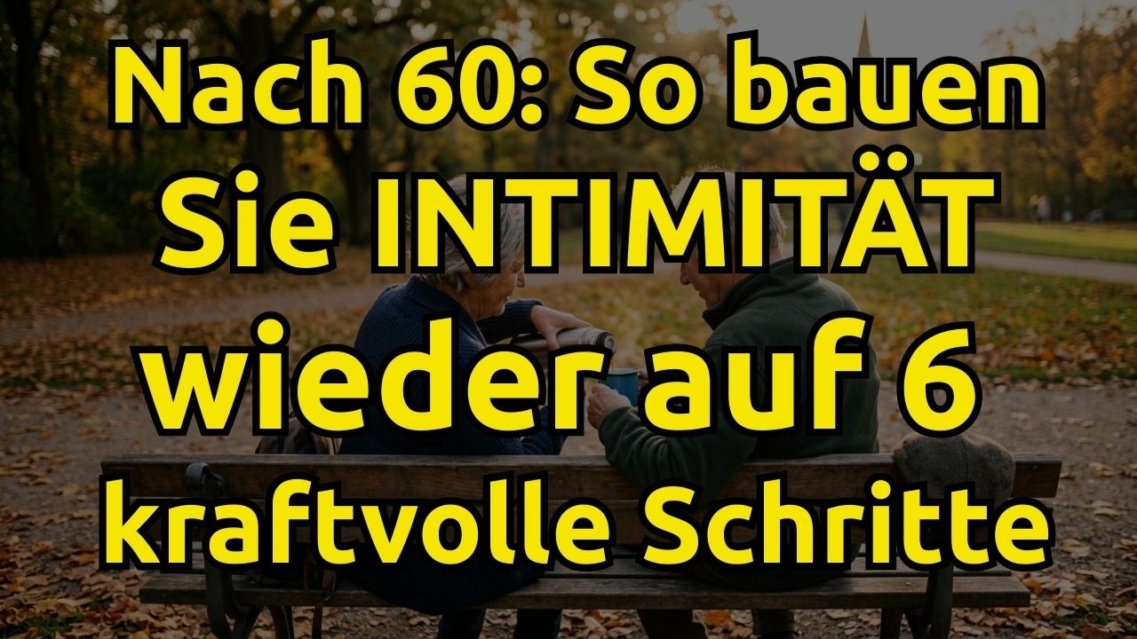 Wie Sie nach 60 wieder Intimität in Ihrer Beziehung aufbauen (6 Schritte)