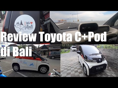 Toyota C+pod | Review berkendara Electric Vehicle di Bali