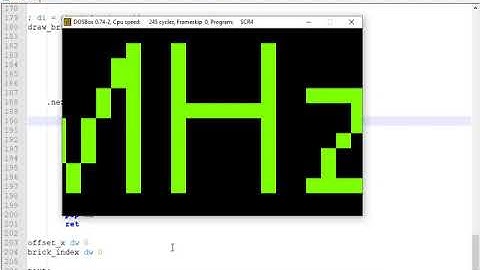 [Assembly 8086] - Horizontal Smooth Scrolling in VGA mode 13h for PC-XT 4.7MHz