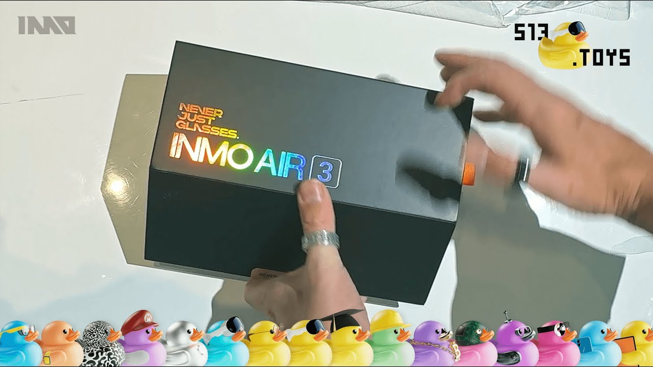 INMO Air 3 — Unboxing the Futuristic Smart Glasses | 513.toys