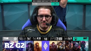 TSM vs Immortals - Game 2 | Round 2 Playoffs S11 LCS Summer 2021 | TSM vs IMT G2