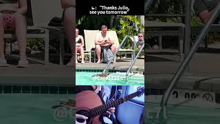 🦆: “Thanks Julio, see you tomorrow” #trend#funny#guitar#vibes#shorts