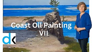 Seascape Painting Technique Light To Dark Rock Rendering