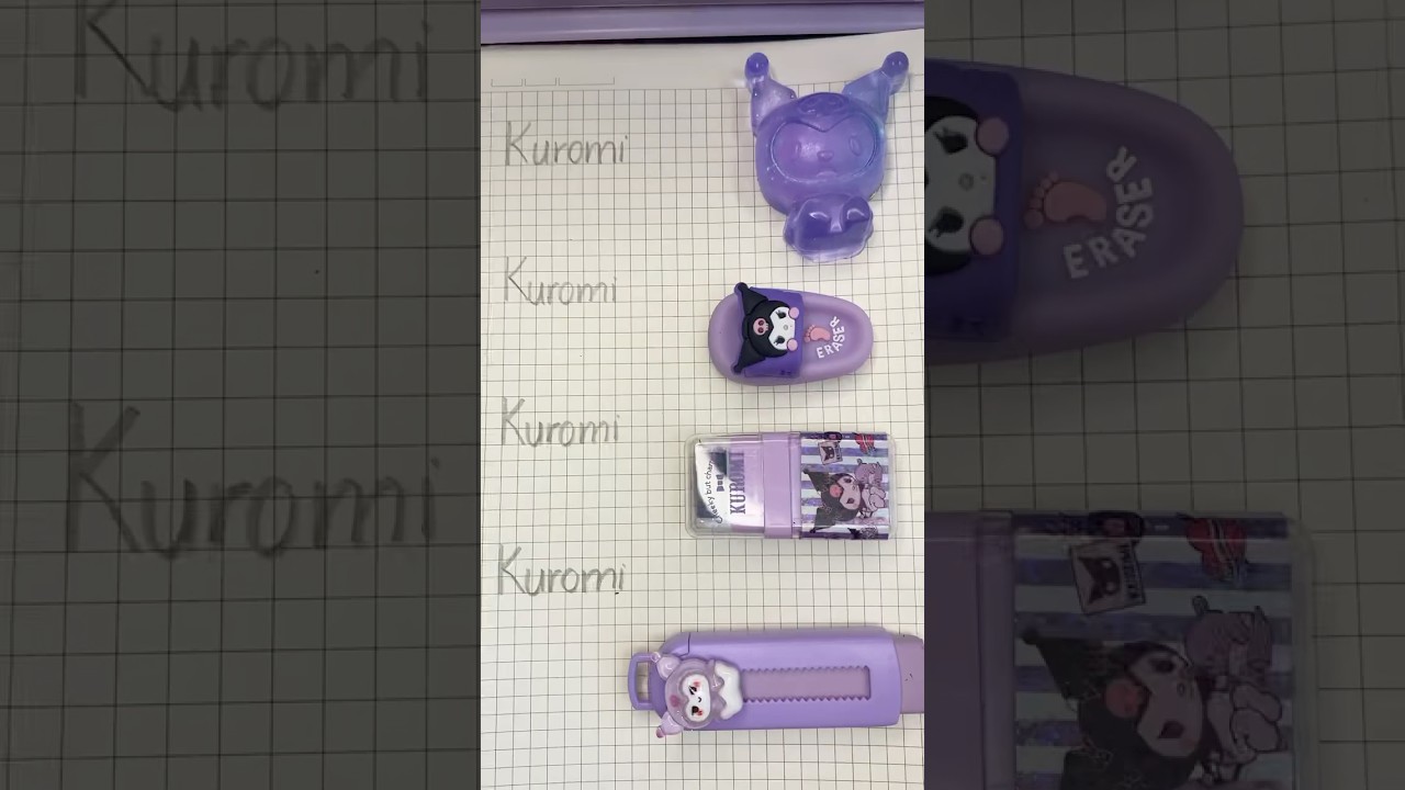 Best Kuromi Eraser? Let’s Find Out! 