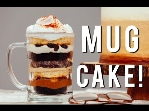 coffee mug cake recipes How To Make A COFFEE MUG CAKE! Chocolate, donuts, espresso beans, buttercream!