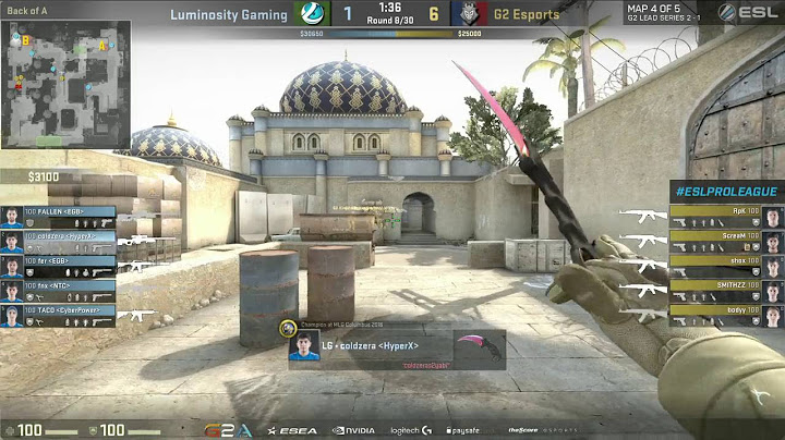 CS:GO - Luminosity vs. G2 [Dust2] Map 4 - ESL Pro League Season 3 Finals - Grand Final