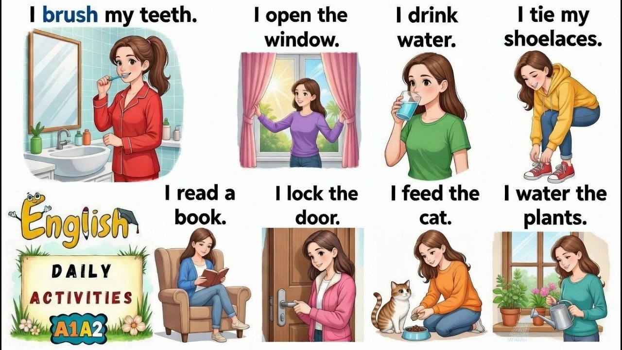 🌅 Start Your Day in English: Beginner-Friendly Daily Sentences ☀️🇺🇸