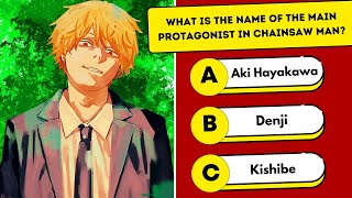🪓 Hardest Chainsaw Man Quiz! Only Real Fans Can Score 20/20 🔥 | Anime Trivia Challenge screenshot 5