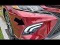 Toyota Camry 2018 SE/XSE - Oled Tube Fog Lights Upgrade - Installation Tutorial!