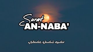 Mᴜʀᴏᴛᴛᴀʟ ᴍᴇʀᴅᴜ - sᴜʀᴀᴛ ᴀɴ-ɴᴀʙᴀ - ᴜsᴛᴀᴅᴢ ᴀʙᴅᴜʟ ǫᴏᴅɪʀ
