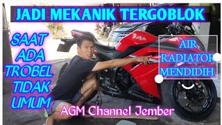 I became the stupidest repair shop in the world when I found a Ninja 250 FI with boiling hot radi...