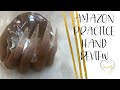 PRACTICE HAND FROM AMAZON REVIEW | PLUGD ACRYLIC SWATCHES AND APPLICATION