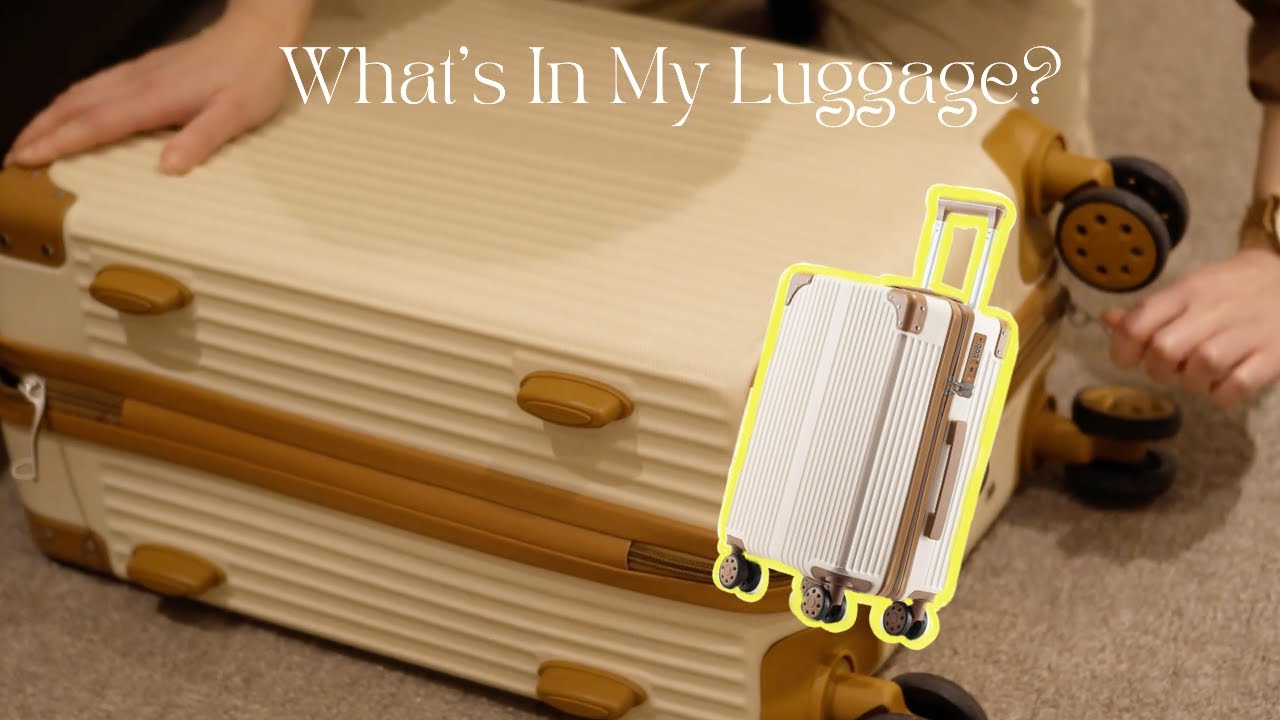 What's In My Luggage Hakone Trip ⛰️🌷 YouTube