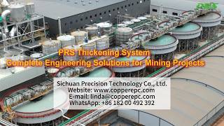 PRS Mining Thickener | Complete Engineering Solutions for Mineral Processing Projects