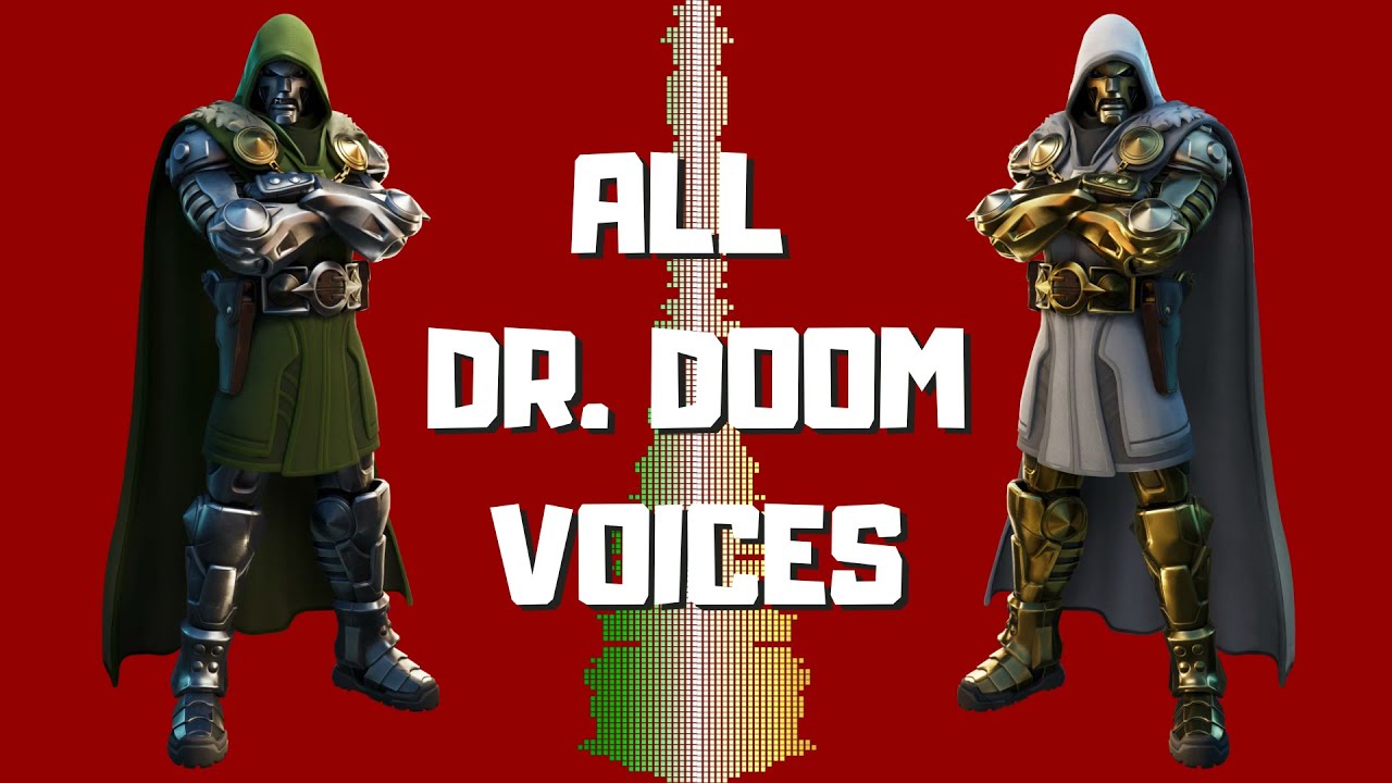 All Doctor Doom Boss Voices In Fortnite Chapter 2 Season 4 Fortnite Boss Voice Lines Youtube