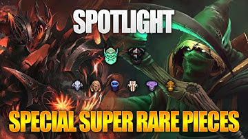 Dota Auto Chess - Special Super Rare Pieces Spotlight